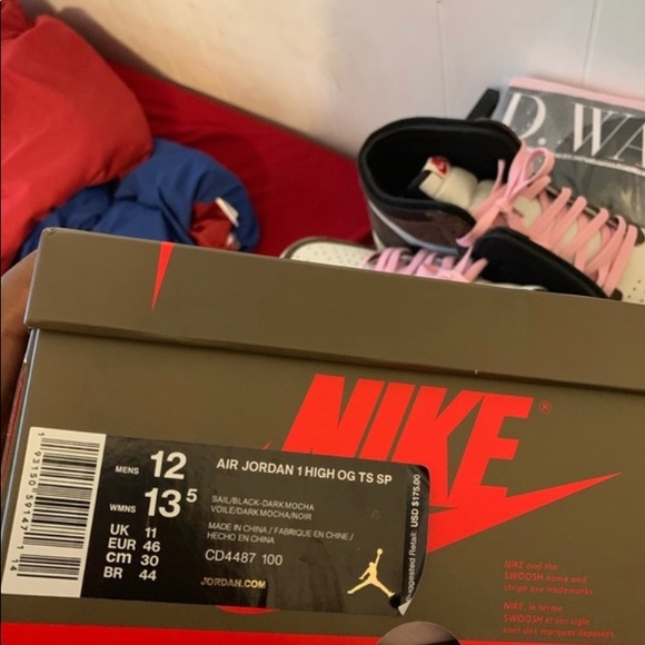 Jordan 1 Travis Scott high SIZE 12 (DS) - Picture 5 of 7